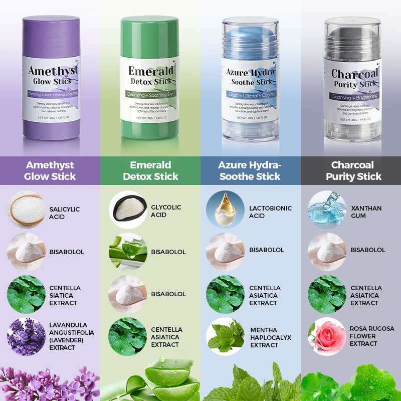 Barra de Mascarilla de Arcilla Exfoliante con Centella para Poros - 10